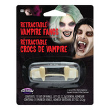 Colmillos Vampiro Retractiles Deluxe Halloween
