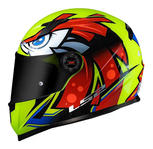 Capacete Moto Lançamento Ls2 Ff 358 Classic Tribal Cores