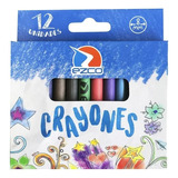 Crayones Crayon Ezco Caja X 12un - Pack X 10 Cajitas