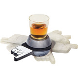 Riomaster Jogo Vira Vira Drink  Com 1 Copo E 1 Base De Girar