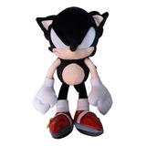 Peluche Dark Sonic Hedgehog 35 Cm Excelente Calidad 