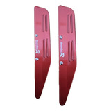 Deflector Aleton Para Limpiaparabrisas Tuning Rojo