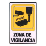 Placa Letrero Cartel Alarma Disuasivo Señal Ética Camara Seg