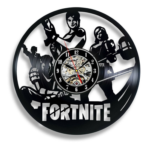 Fortnite Game Xbox Ps4 Nintendo - Relógio De Parede Lindo!