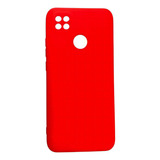 Funda Roja Aterciopelada Premium Para Xiaomi Redmi 10a