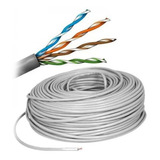 Cable De Red Utp Cat 5e Caja 100 Mts / Crisol Tecno