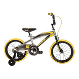 Bicicleta Para Niño Rin 16 Kinetic Huffy 21828 Color Gris