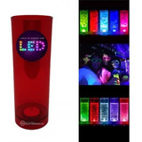 Copo Long Drink Sensor Líquido Led Luz Branca 320ml Eventos