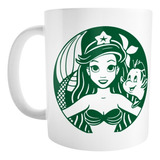 Taza La Sirenita Princesa Disney Ariel Starbucks