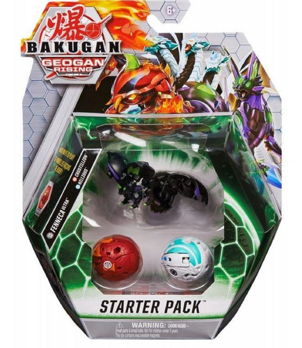 Bakugan Geogan Rising Starter Pack Fenneca Ultra