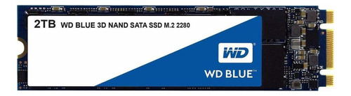 Disco Sólido Interno Western Digital  Wds200t2b0b 2tb Azul