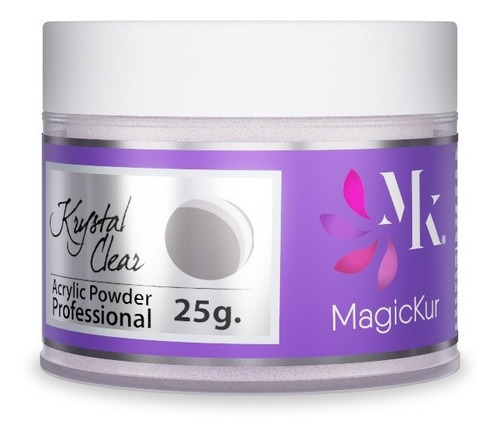 Polímero Básico Krystal Clear 25 Gr Magickur Color Transparente