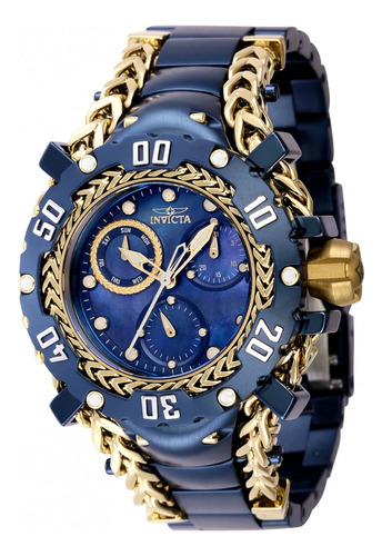 Invicta Reserve Gladiator Feminino 42241 42mm Blue Label Lan