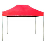  Toldo Premium Hexagonal Americano 2x3 Color Rojo