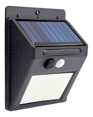 Lampara Led Solar Reflector Exterior Jardin Sensor Luz