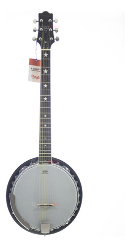 Banjo Stagg 6c Bjm30g 30 Hooks Metal Pot Musica Pilar