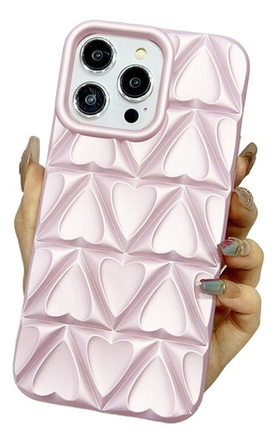 Funda Pequeña Con Spray De Amor Para iPhone, Cómodo Y