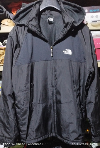 Campera The North Face De Dama Talle L , Impecable Color Neg