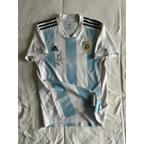 Camiseta Original Selección Argentina Firmada Por Enzo