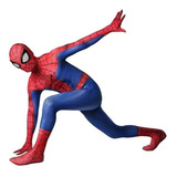 Disfraz De Spiderman Para Cosplay, Color Rojo Y Azul