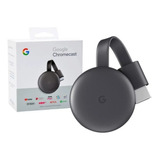 Google Chromecast 2 Full Hd 1080p Wi-fi Hdmi Netflix Novo Nf