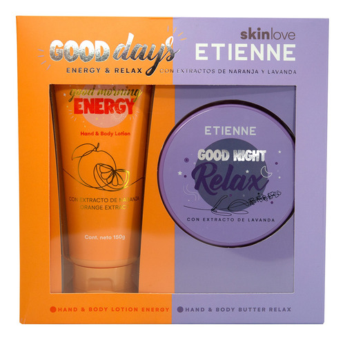 Set Good Days Energy & Relax Etienne Skin