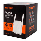 Extensor Repetidor Wi Fi 5g 2.4g Dual Band Tenda Ac750