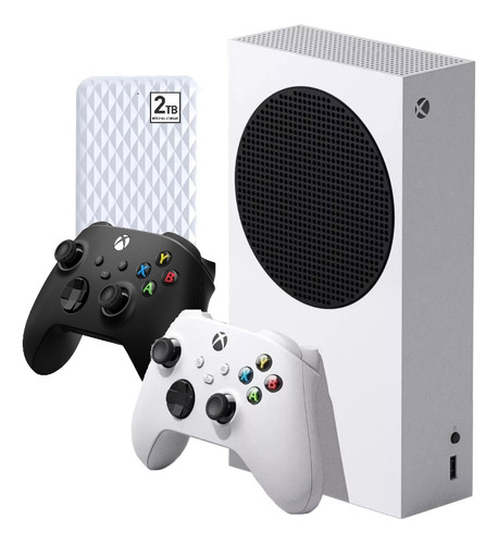 Consola Xbox Series S 512gb + 2 Controles + 2tb Con Juegos