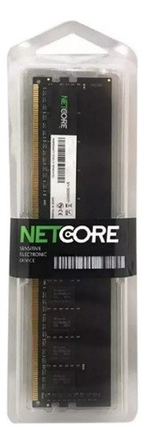 Memória Ram Netcore 4gb Ddr4 2400mhz - Preto