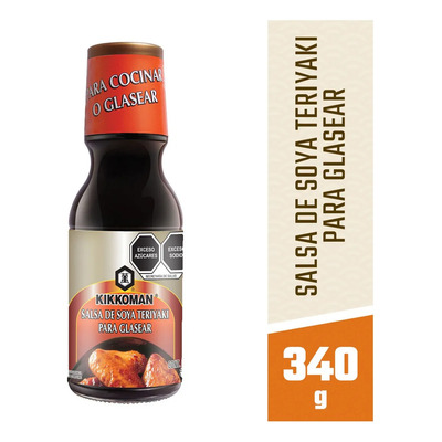 Salsa De Soya Teriyaki Para Glasear 340 G Kikkoman | MercadoLibre