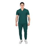 Pijama Quirurgica Jogger Hombre | Verde