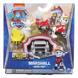 Figura De Acción Paw Patrol Catpack Leo Y Marshall