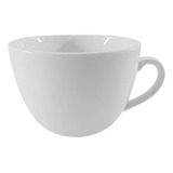 Taza Porcelana Desayuno 245ml Línea 1900 Tsuji Blanca X6 Uni