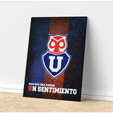 Cuadro Canvas 50x40 - Club Deportivo Universidad De Chile #2