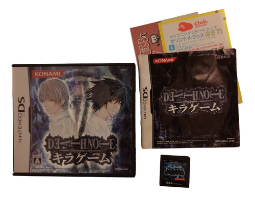 Death Note Ds Juego Exclusivo Japón Para Ds En Japonés 