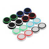 8 Grips Coloridas Silicone Para Controle Xbox One Ps4 E Ps5