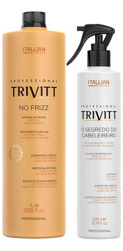 Segredo Do Cabeleireiro Itallian Trivitt  + Escova Progressi