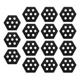 Boo Almohadillas Hexagonales Para Tabla De Surf, 15 Negro