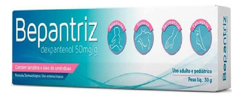 Bepantriz Dexpantenol Assaduras 30g Bepantol Envio Imediato