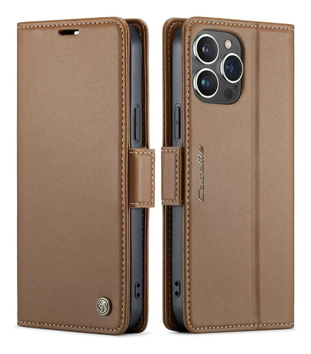 Funda Magnética De Piel Para iPhone, Cartera, Bolso