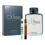 Calvin Klein Ck Free Hombre 100ml Original+perfume Cuba 35ml
