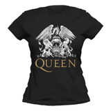 Playera De Mujer Queen, Rock Metal L2