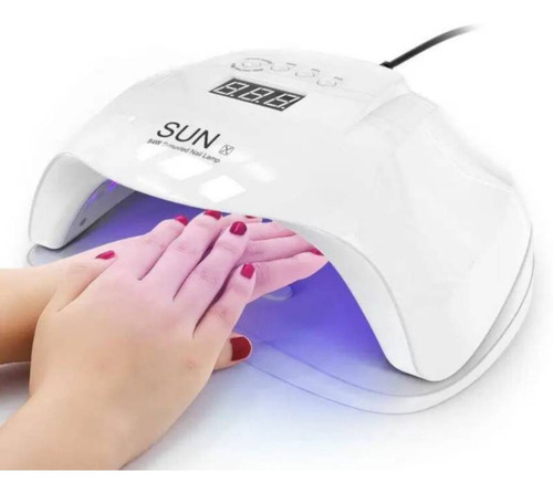  Lámpara De Uñas Uv Led Sun X 54w