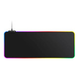 Pad Mouse Gamer Rgb Alfombra Rgb 80cm X 30cm Negro