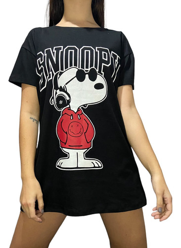 Remeras De Mujer Dibujos  Animados Mickey Stitch Looneytoons