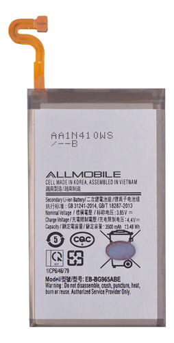 Pila Bateria Ion Litio Eb-bg965abe Para Samsung S9 Plus G965