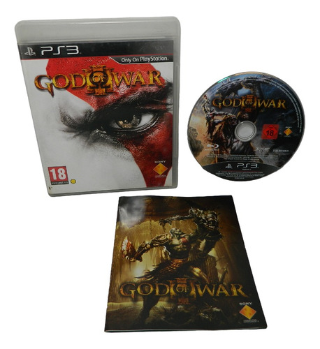 God Of War 3 Iii Original Fisico Midia  Ps3 - Loja Fisica Rj