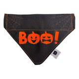 Bandana Para Mascotas Diseño Halloween Boo!