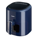 Air Fryer Fritadeira Elétrica Gaabor 4,2l Visor Transparente Cor Azul-marinho 110v