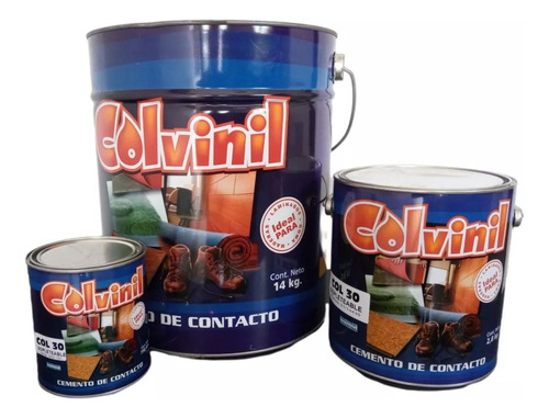 Adhesivo Cemento De Contacto Para Telgopor Colvinil 3,6 Lts